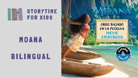 @Storytime for Kids | Moana | Libro Basado en la Película | Movie Storybook