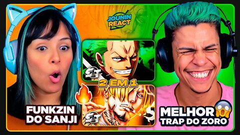 2 EM 1 - SECONDTIME | Style Zoro e Sanji | [React em Casal] 🔥