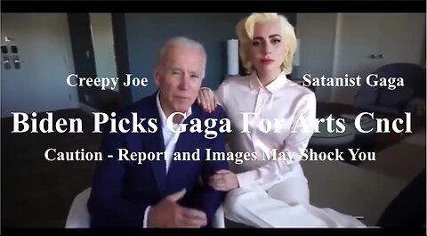 Biden Fingers Satanist Gaga For Arts Council