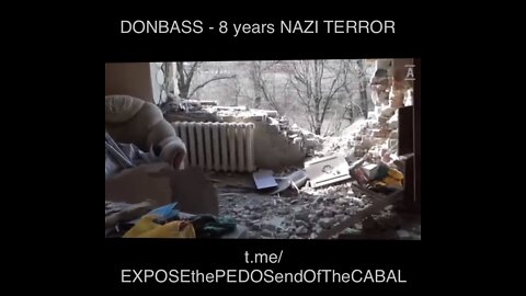 8 YEARS OF NAZI TERROR IN DONBASS - SHELLING CIVILIANS