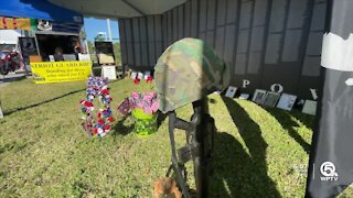 Memorial walls on display this weekend at the Elliott Museum in Stuart