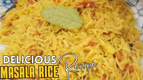 Masala rice recipe