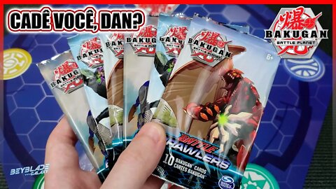 Cadê você, Dan? Abrindo Boosters de Bakugan Battle Planet