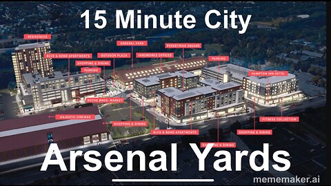 Arsenal Yards, Watertown's very own 15 minute city, Agenda 2030