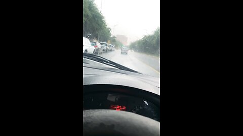 Rain Car Driving Log Drive