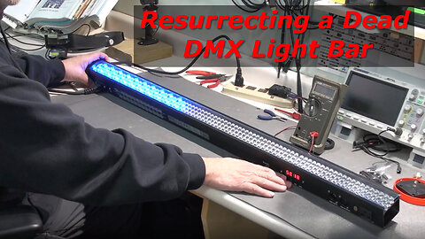 Resurrecting a Dead DMX Light Bar