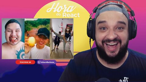 (REACT) OS MELHORES TIK TOK DE COMÉDIA - TENTE NÃO RIR! #113 - @Amora