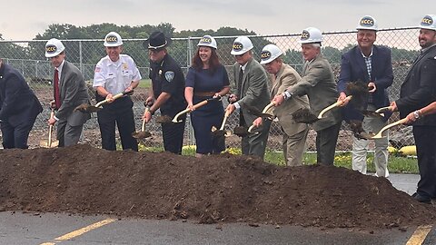 Groundbreaking for new $8 million Niagara County Law Enforcement Academy