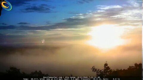 Big Canoe Time Lapse - 08/22/20