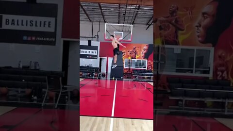 WHO SAW HIT HIS HAIR LOL 🚀🚀🚀(Vertical Jump Training) #Shorts