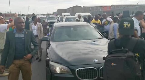 SOUTH AFRICA - Cape Town - President Cyril Ramaphosa arrives in Delft.(Video) (As6)