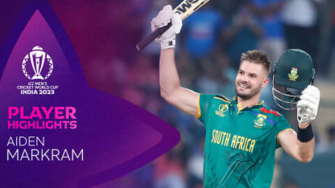 Aiden Markram slams fastest Men s World Cup ton _ CWC23