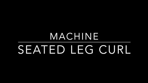 🏋️‍♂️ Seated Leg Curl | RL Coach Mike