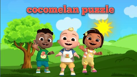 Cocomelan puzzle 🧩 for children part 1