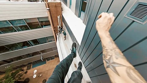 Colorado Rooftop Parkour POV