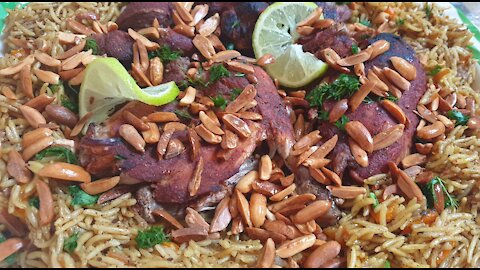 Chicken Kabsa with rice