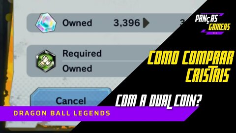 COMO COMPRAR CHRONO CRYSTAL COM DUAL COIN - DRAGON BALL LEGENDS