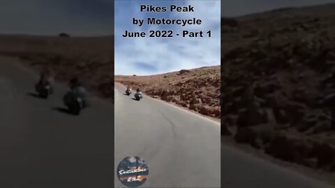 Pikes Peak on Honda Goldwing - Part 1#shorts