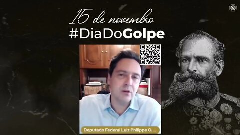 LUIZ PHILIPPE SOBRE O 15 DE NOVEMBRO DE 1889 - #DIADOGOLPE