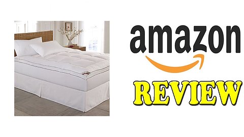 kathy ireland Cotton Mattress Topper Review