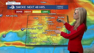 Hot weather and smoke return this week