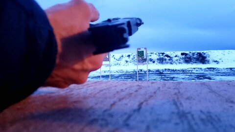 Shootint the FN 509 tactical at Rabbit Creek Shooting Park