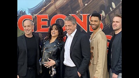 Rege Jean Page joins castmates at the Los Angeles Premier of Dungeons & Dragons