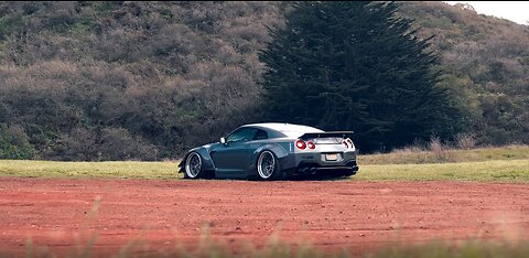 4k Video Nissan GTR R35