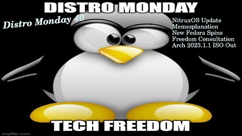 Distro Monday 40: Nitrux, Fedora Spins, and ARCH, now with Linux 6.1