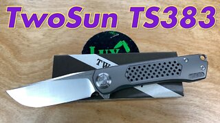 TwoSun TS383 One of my favorite TwoSun knives ever ! /includes disassembly/