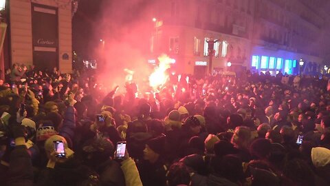 France: Several detained in Paris as fans celebrate national team's World Cup semi-final victory