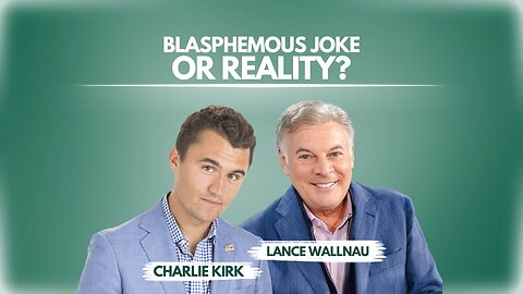 Charlie Kirk Interview: This Is Not a Joke!