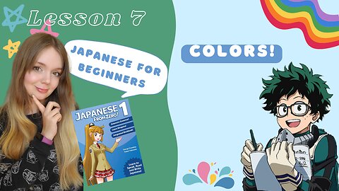 Learn Colors in Japanese!