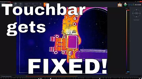 820-00239 A1706 Macbook Pro Touchbar board repair ATTEMPT