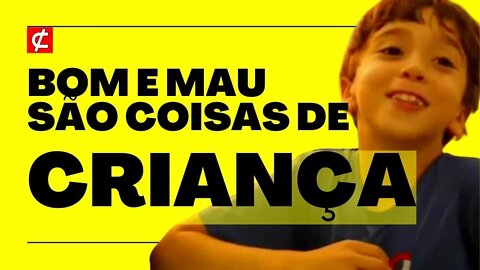 Generalizar é coisa de CRIANÇA, ALERTA sobre imaturidade