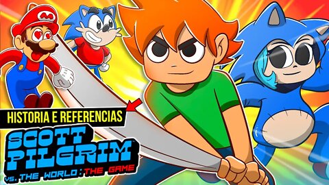 SCOTT PILGRIM jogo INCRIVEL e CHEIO DE REFERENCIAS 🤩