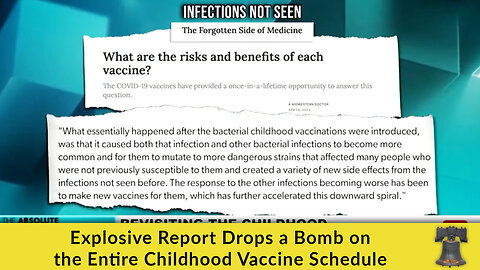 Explosive Report Drops a Bomb on the Entire Childhood Vaccine Schedule