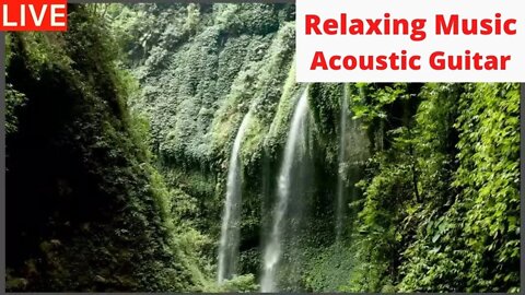 Acoustic Guitar Relaxing Music 24/7 Live Stream Workout Stress Relief Spa Meditation Yoga Music Live