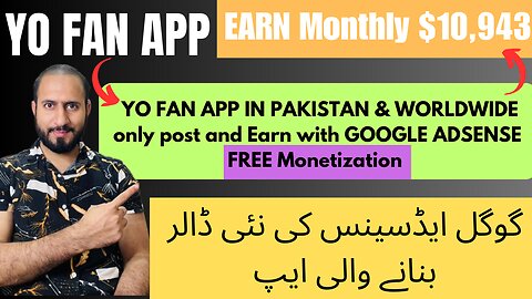 How to monetize Yo Fan with AdSense | Real Earning Website in Pakistan and Worldwide