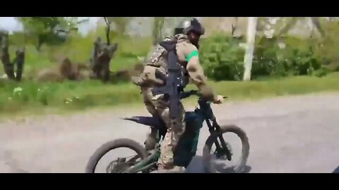 Ukrainian Commercial Electric Bikes Eleek Atom Entered Service With Georgian Mercenaries 🤣