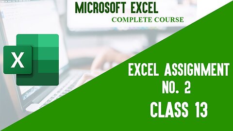 Microsoft Excel Hindi Urdu How to make and manage Stock Spredsheet - class 13 | Technical Buddy