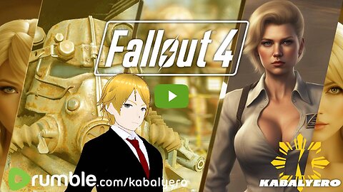 🔴 Fallout 4 Livestream » Just An Older Gamer With An Onscreen Avatar Enjoying A Game [10/28/23]