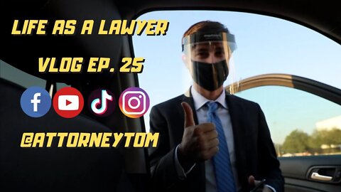 First personal injury trial since the pandemic! | Life as a Lawyer | #Vlog 25