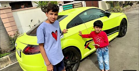 Surprising Piyush And Kunali With Super Car 😍