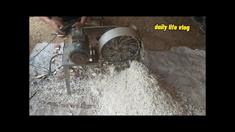 grind fresh cassava | daily life vlog