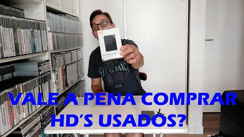 Caçada Gamer 129 - Vale a Pena Comprar HDs Usados?