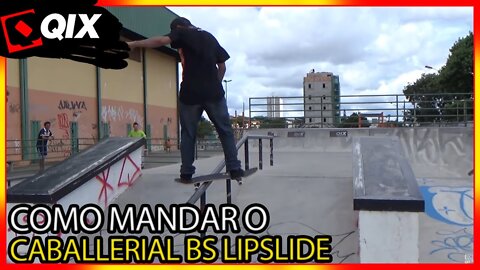 QIX START - Aprenda o Caballerial Bs Lipslide com Tiago Picomano 🛹