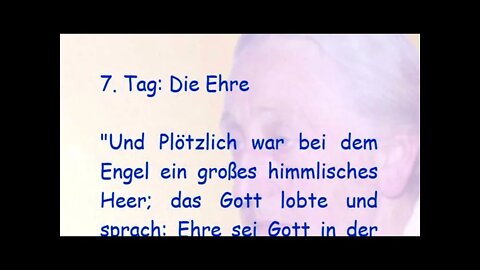 7. Tag: Die Ehre Novene zu Ehren Gott Vater