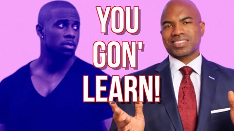 DERRICK JAXN: Three LESSONS To LEARN! #derrickjaxnexposed #divorce #derrickjaxn2021