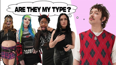 One Guy Blind Dates Four Goths | DATING DIFFERENT